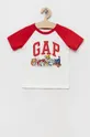 rdeča Otroška kratka majica GAP x Paw Patrol Otroški