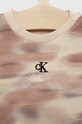 Chłopiec Calvin Klein Jeans t-shirt dziecięcy IN0IN00067.PPYX beżowy
