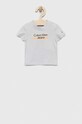 Calvin Klein Jeans t-shirt dziecięcy z elastanem szary IN0IN00068.PPYX