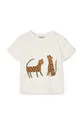 beżowy Liewood t-shirt bawełniany dziecięcy Dziecięcy