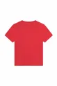 Dječja pamučna majica kratkih rukava Marc Jacobs crvena