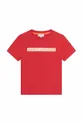 κόκκινο Παιδικό βαμβακερό μπλουζάκι Marc Jacobs Παιδικά