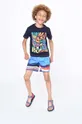 tmavomodrá Detské bavlnené tričko Marc Jacobs Detský