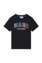 σκούρο μπλε Παιδικό βαμβακερό μπλουζάκι Marc Jacobs Παιδικά