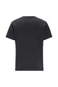 Jack Wolfskin t-shirt bawełniany dziecięcy WOLF & VAN T B 1609711.New czarny SS23