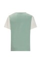 Jack Wolfskin t-shirt bawełniany dziecięcy VILLI T K 1609721.New biały SS23