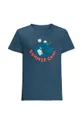 тёмно-синий Детская футболка Jack Wolfskin SUMMER CAMP T K Детский