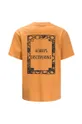 Jack Wolfskin t-shirt bawełniany dziecięcy TEEN EXPLORING T B żółty