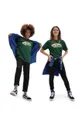 zelená Detské bavlnené tričko Vans BY OTW LOGO FILL BOY EDEN/CHECKERBOA Detský