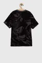 Παιδικό βαμβακερό μπλουζάκι Vans MARBLE SS Black  100% Βαμβάκι