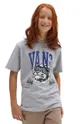 γκρί Παιδικό μπλουζάκι Vans VARSITY BULLDOG SS Athletic Heathe Παιδικά