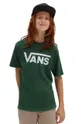 πράσινο Παιδικό βαμβακερό μπλουζάκι Vans BY VANS CLASSIC BOYS EDEN/WHITE Παιδικά