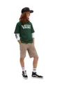 Παιδικό βαμβακερό μπλουζάκι Vans BY VANS CLASSIC BOYS EDEN/WHITE Παιδικά