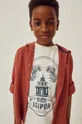Otroška bombažna kratka majica zippy Otroški