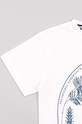 zippy t-shirt bawełniany dziecięcy biały ZKBAP0303.23005