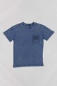 zippy t-shirt bawełniany dziecięcy bawełna granatowy ZKBAP0303.23024