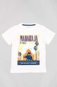 zippy t-shirt bawełniany dziecięcy ZKBAP0303.23023 biały SS23