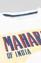 zippy t-shirt bawełniany dziecięcy biały ZKBAP0303.23023