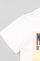 zippy t-shirt bawełniany dziecięcy ZKBAP0303.23023 biały