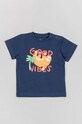 zippy tricou din bumbac pentru bebelusi print bleumarin ZBBAP0303.23012