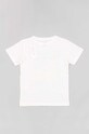 Chłopiec zippy t-shirt bawełniany dziecięcy ZKBAP0303.23034 biały