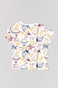 zippy t-shirt bawełniany dziecięcy ZBBAP0303.23025 beżowy SS23