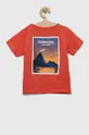 zippy t-shirt bawełniany dziecięcy pomarańczowy