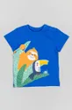 μπλε Μωρό βαμβακερό μπλουζάκι zippy Παιδικά
