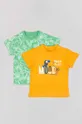 multicolor zippy t-shirt bawełniany niemowlęcy 2-pack Dziecięcy