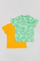 Detské bavlnené tričko zippy 2-pak viacfarebná
