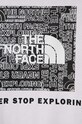 Chłopiec The North Face t-shirt bawełniany dziecięcy NF0A82E9 biały