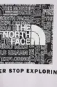 Дитяча бавовняна футболка The North Face 