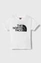 λευκό Παιδικό βαμβακερό μπλουζάκι The North Face Παιδικά