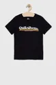 czarny Quiksilver t-shirt bawełniany dziecięcy Dziecięcy