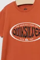 Quiksilver t-shirt bawełniany dziecięcy 100 % Bawełna