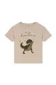beige Konges Sløjd t-shirt in cotone per bambini Bambini