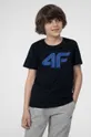 σκούρο μπλε Παιδικό μπλουζάκι 4F Παιδικά
