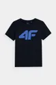 Παιδικό μπλουζάκι 4F σκούρο μπλε