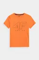 Παιδικό μπλουζάκι 4F πορτοκαλί