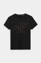 Otroška kratka majica 4F črna