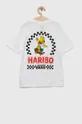 Παιδικό βαμβακερό μπλουζάκι Vans x Haribo λευκό