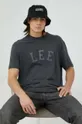 γκρί Βαμβακερό μπλουζάκι Lee