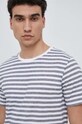 Îmbrăcăminte Lindbergh tricou din bumbac 30.400211.WHITE alb