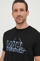 Karl Lagerfeld t-shirt czarny 531221.755081