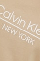 Calvin Klein t-shirt bawełniany K10K110793.PPYX beżowy