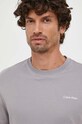 Calvin Klein t-shirt bawełniany szary K10K109894.PPYX
