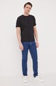 Michael Kors t-shirt lounge bawełniany 3-pack szary 6S32C10023