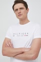 Tommy Hilfiger t-shirt bawełniany biały MW0MW29372.PPYX