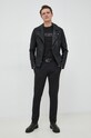 Бавовняна футболка Tommy Hilfiger MW0MW29372.PPYX чорний NC24