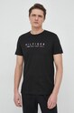 Бавовняна футболка Tommy Hilfiger чорний MW0MW29372.PPYX